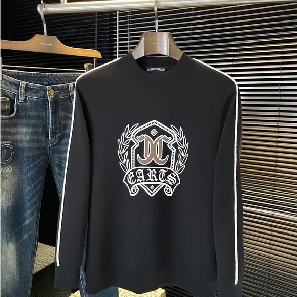 Chrome Hearts Black Sweater with White Accents - Picture 1 of 9